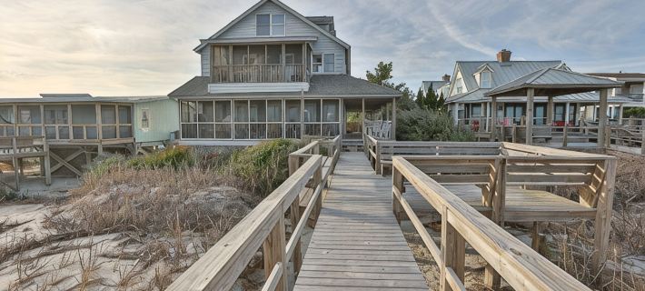 High Tide - Beachfront Home in "Arrogantly Shabby" Pawleys Island, SC Hotels in Georgetown County