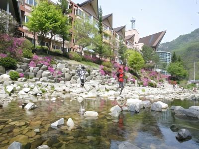 ホテル周辺 ハンファ リゾート サンジョン レイク アヌシーの写真