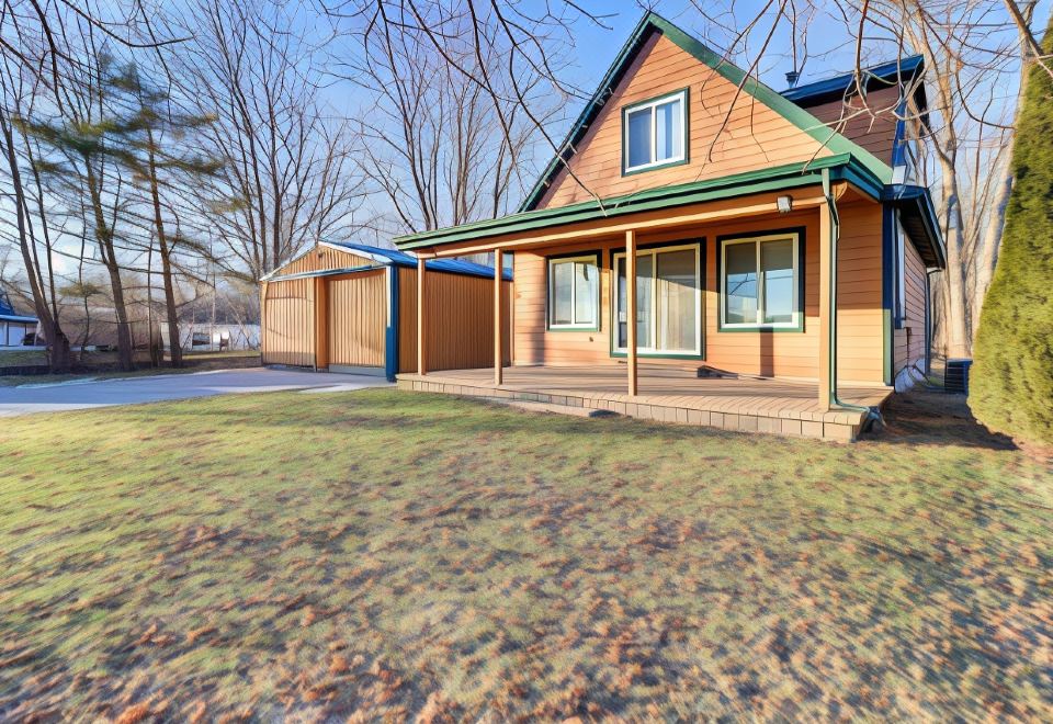 Brooklyn Cottage w/ Dock Steps to Wamplers Lake!,Norvell Township