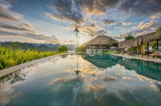 PU Luong Bocbandi Retreat - con vista montagne