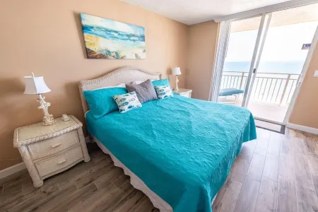 Beachfront Vacation Rental, Beautiful Views from the 5th story balcony.