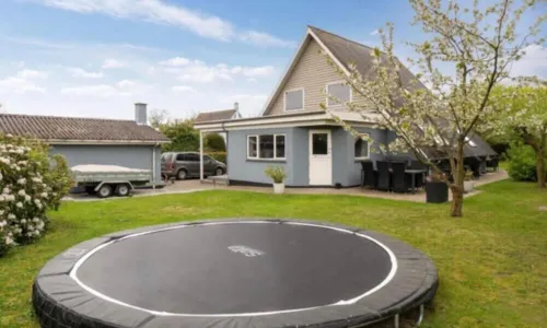 Big villa near MØNS KLINT stege with Trampoline