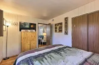 Spring Season Our Cabin Home Backing Preserve with Deck, Grill and Gas Fire Pit
