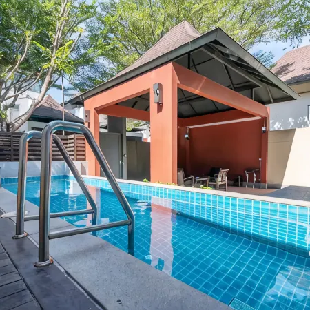 AnB pool villa (Red) with 2BR close to Jomtien beach