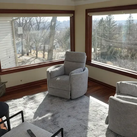 Quiet 3 BDR Home- private sauna & skyline view- close to downtown & Mayo Clinic
