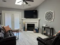 Luxurious 2 BR condo in North Augusta. Quiet, adjustable bed, power recliners