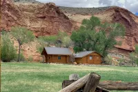 Charming riverfront 2-bedroom cabin in enchanting Dubois with WiFi - Chalets