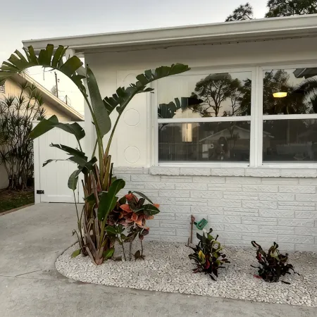 A cozy two bedroom beach house.
