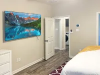 Houma Way from Home with Arcade & EV Charger Hotels in Gray