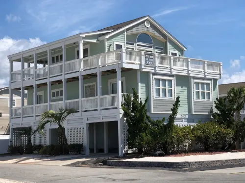 Fabulous Beach View!  Large pool…across from Beach Access. Decks on Both Levels! - 4-Star