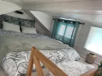 Tiny House La Samorienne, with private spa and sauna. - ชาเลต์