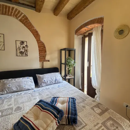 The room in the ancient village