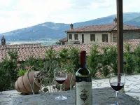 Luxury Cortona View Hilltop Villa -  Casas de vacaciones