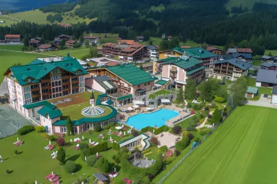 Wellnesshotel ...Liebes Rot-Flüh Hôtels à : Gemeinde Nesselwangle