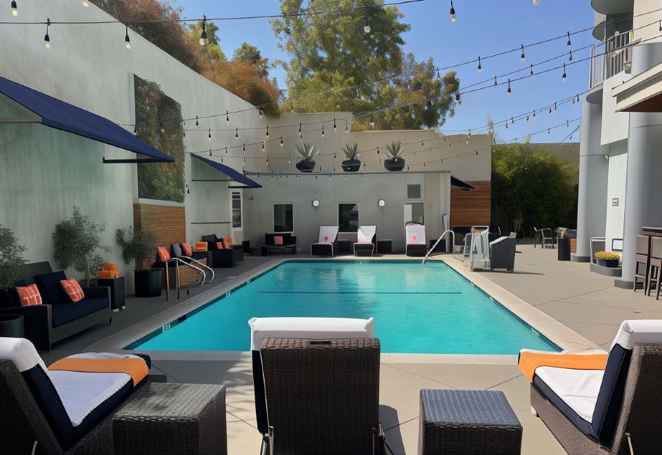 [호텔 앤절리노의 야외 수영장]