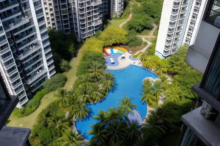 Wenchang Space Exploration Moon Seaview Theme Apartment Отели рядом с достопримечательностью «Tongguling Scenic Spot»