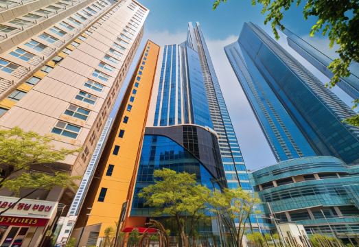 루프탑 수영장 전경