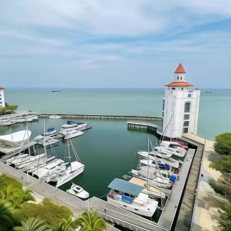 6th Straits Quay Seafront Suite - Rare Marina & Seaview