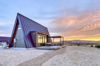 Stardust Big Bend Luxury A-Frame#1 with a Fab View Các khách sạn ở Study Butte-Terlingua