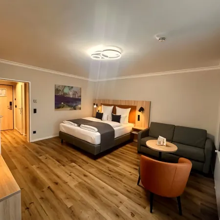 Apartment-Hotel Hamburg Mitte Отели рядом с достопримечательностью «Станция метро "Хаммер Кирхе"»