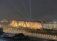 Pyramids & GEM View | Tamara's Luxury Giza Apartmt - Condos