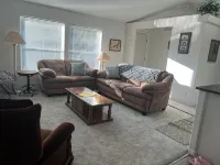 3-bedroom lakefront cabin with WiFi, AC and a private dock.  Bring the family!