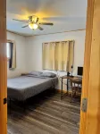 Charming 2-bedroom cottage with WiFi, AC on quiet lake on trails with kayaks. - 2-Star