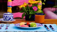 Las Alamandas - breakfast