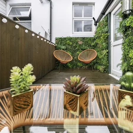 Stunning modern space in Hove & free parking.