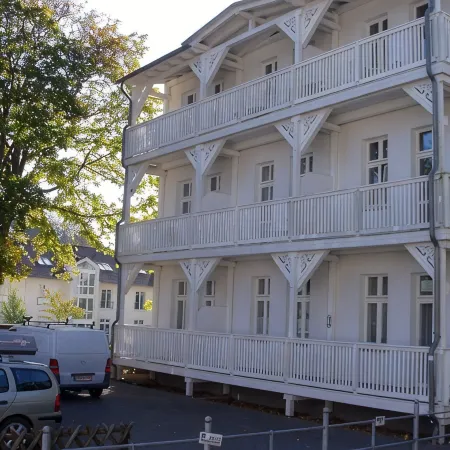 Duplex apartment with swimming pool and sauna 200 m to the beach