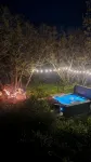 Hot Tub Fun,  Warm up by the Fire Pit, after a Long Day of All Day Play!