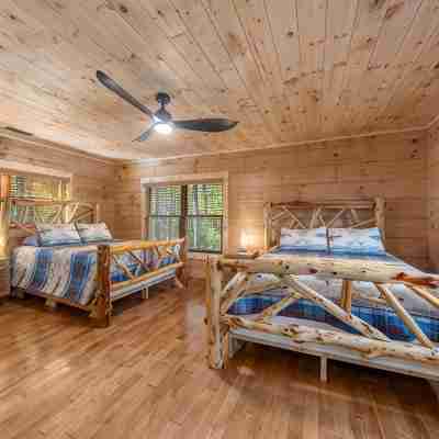 Lake Lure's Newest Luxury Log Cabin Behind The Gates of Rumbling Bald Resort! Rooms