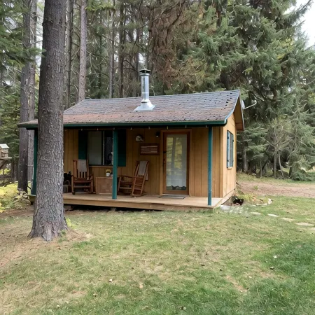 Kades cabin on piper creek