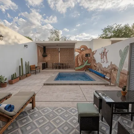 Casa San Francisco with pool, patio and bbq grill
