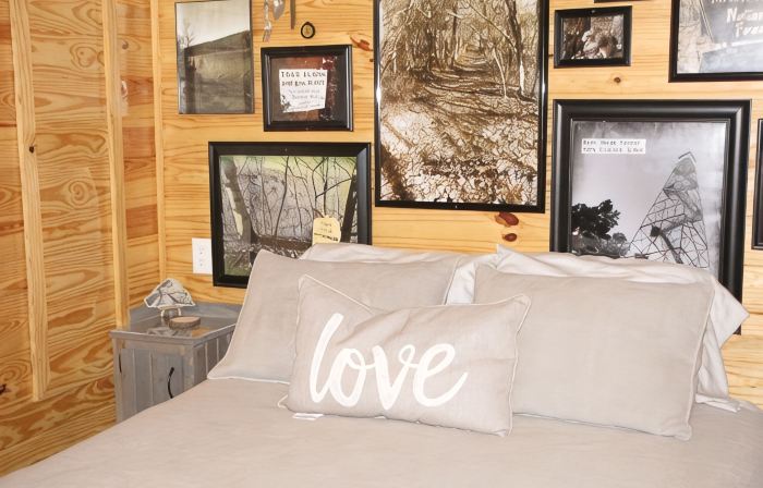 TLC-Tiny Cabin with loft located in park like setting.