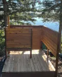 Sand Lake Log Cabin with Hot Tub - Homestay