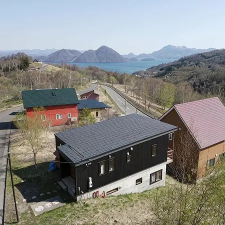 Lake Toya Private Log House