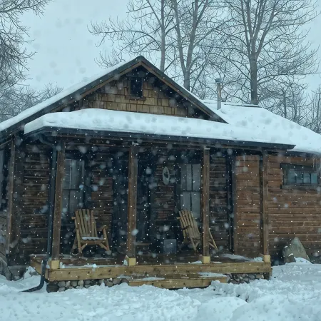 Winter at Kodow Kabin! 1865 cabin /hot tub close to Red Lodge and skiing!