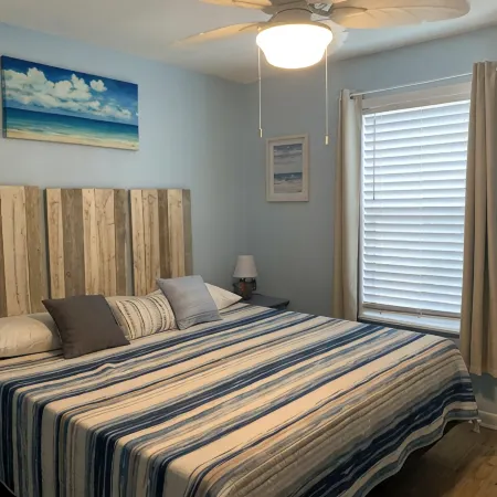 Beach Lovers, Oceanview, Cute 1 BR, 2 full BA condo in Surf City sleeps 5