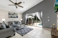 Lovely home near Disney with a Heated pool and game room in a resort community. - 3-Star