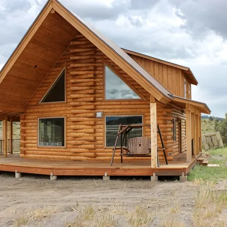 Beautiful, Serene Log Cabin Lodge