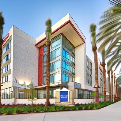Hampton Inn & Suites Anaheim Hotels in der Nähe von Multifunktionsarena Honda Center