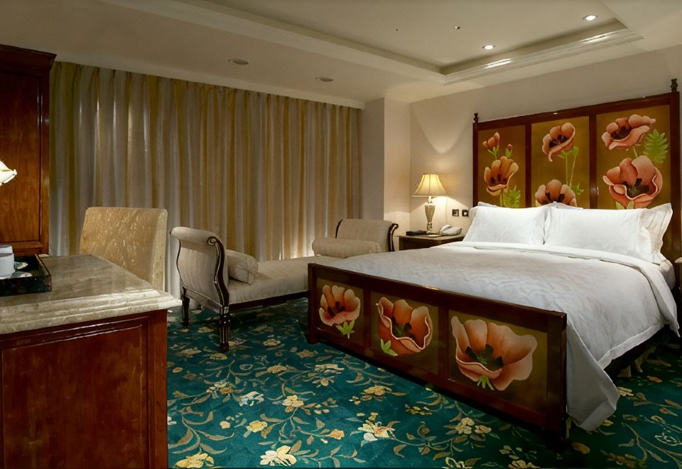 로열 시즌 호텔 타이베이 난징 W 침실