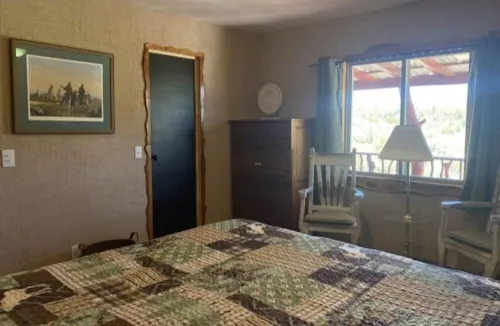Geronimo cabin, named in honor of the legendary Apache Warrior, Amazing views!