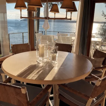 Magnificent up-close WATERFRONT "SunBright Le Reve" Premier westside Orcas