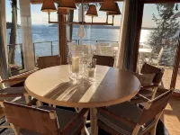 Magnificent up-close WATERFRONT "SunBright Le Reve"   Premier westside Orcas