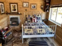 White Pine Acres Cozy couples cabin in lanark private on a large pond & pines