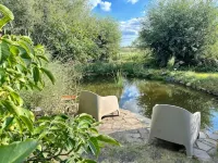 Mecklenbü mit Teich, Kamin, Sauna und Hotpott
