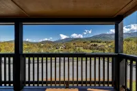 Huge Summer Savings Luray Mountain Getaway Private Log Cabin 9 Hot Tub Fireplace - Mountain view