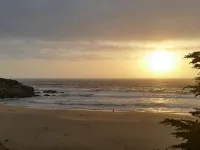 Coastal Charm: Ocean Views, Hot Tub, Fire Pit Near Tide Pools, Surfing, & SFO Hotels in Moss Beach